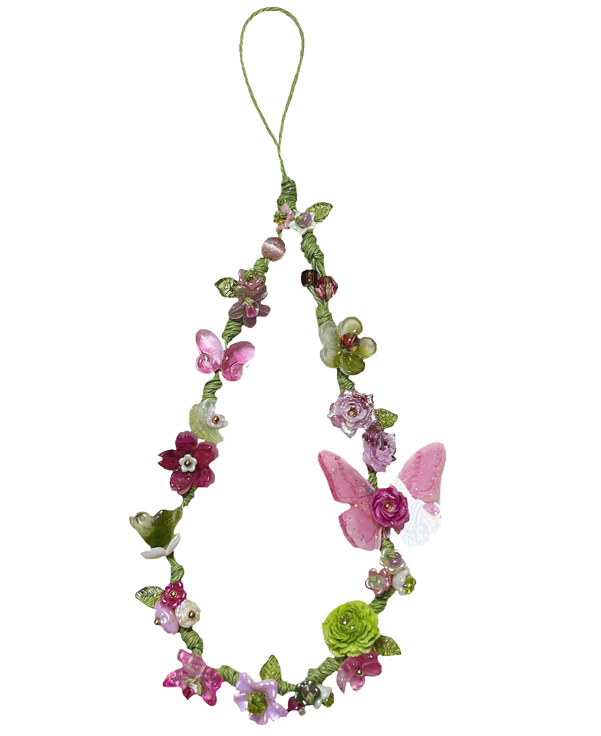 Butterfly keychain decoration